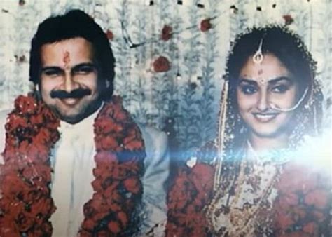 jaya prada family|jaya Prada husband photos.